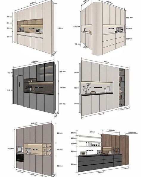 Kitchen Cabinet Sketch Drawing, Wardrobe Cabinet Design, Build In Kitchen, Kitchen Storage Cabinets, Modern Cabinetry, In Kitchen Dining, Interior Design Portfolio Layout, Desain Pantry, Kitchen Layout Plans