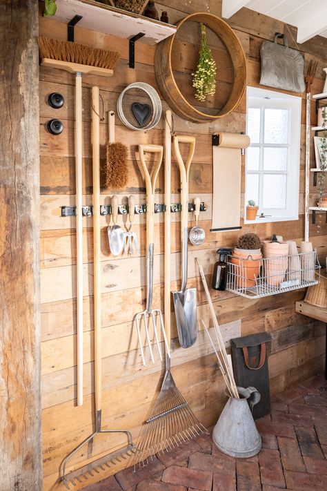 Tasha's Garden Shed + Chicken Coop — Adore Home Magazine Shed Chicken Coop, Brisbane Photography, Natalie Walton, Garden Shed Interiors, My Scandinavian Home, Goat Barn, Shed Interior, Shed Organization, Greenhouse Shed