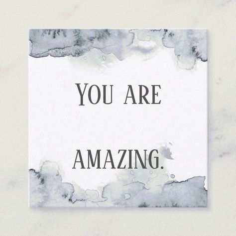 Gray Watercolor Affirmation Cards #AffirmationCards #PositiveVibes #SelfLove #DailyAffirmations Pregnancy Affirmations, Gray Watercolor, Watercolor Collection, Health Affirmations, Introduce Yourself, Positive Affirmation Cards, Party Stationery, Modern Watercolor, Green And Gray