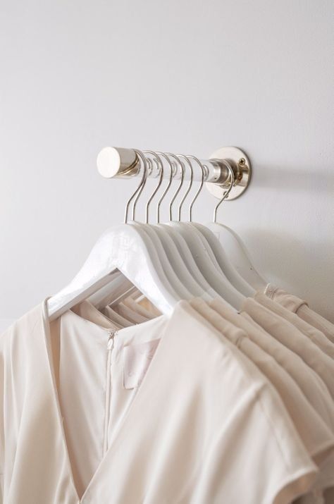 FAVORITE HARDWARE FINISHES — LA CLOSET DESIGN Valet Hook, Boutique Dressing Room, Restauration Hardware, Lucite Furniture, Clothing Store Interior, Retail Fixtures, Boutique Inspiration, Store Design Boutique, Retail Store Interior