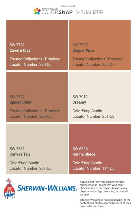 Ginger Paint Color, Exterior House Colors Terracotta, Cedar Color Paint, Rusty Paint Color, Terra Cotta Color Front Door, Best Terra Cotta Paint Color, Earthy Orange Paint Colors, Best Terracotta Paint Color, Terra Cotta Wall Color Living Room