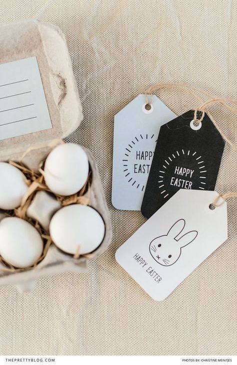 Bunny Illustrations, Easter Tag, Diy Frühling, Easter Week, Easter Gift Tag, Easter Printable, Easter Printables Free, Easter Tags, Some Bunny Loves You