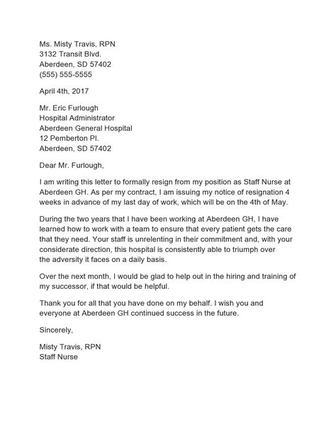 Looking for a resignation letter template that will make a lasting impression? Use this step-by-step guide to write a professional and effective resignation Professional Resignation Letter, Resignation Letter Format, Letter Of Resignation, Resignation Letter Template, Nurse Cover, Resignation Template, Short Resignation Letter, Resignation Letters, Hospital Administration