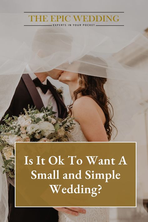 Recently, a bride asked if it was ok to want a small, simple wedding instead of a large, extravagant gathering. There are many advantages to choosing something smaller, especially if that is what makes you and your partner feel more comfortable and at ease. Our recent blog post unpacks how a small wedding can be more intimate and meaningful. Wedding Foundation, Small Simple Wedding, Epic Wedding, Wedding Planning Guide, Wedding Abroad, Guest Experience, Guest List, Wedding In The Woods, Its Ok