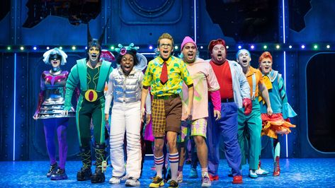 Review: The SpongeBob Musical at Southbank Centre, London “an ingenious take on a beloved TV series, with super catchy tunes and a cast riding an energetic wave” Spongebob The Musical, Gareth Gates, Spongebob Musical, Spongebob Costume, Musical London, London 2023, The Spongebob, Sandy Cheeks, Pineapple Under The Sea