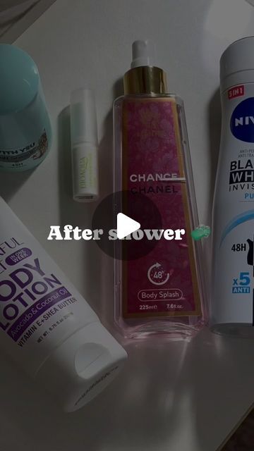 Sun on Instagram‎: "After shower routine 👀

#shower #skincare #summer #motivation #بهداشت #ولاگ"‎ After Shower Routine, How To Shower, Summer Motivation, Skincare Summer, Shower Routine, April 29, Vitamin E, Shea Butter, Coconut Oil