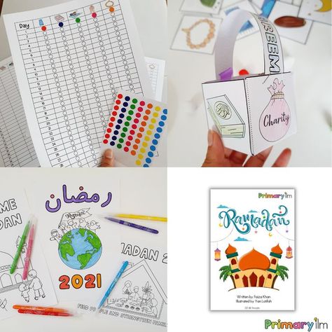 free-ramadan-printables Free Ramadan Printables, Ramadan Worksheet, Ramadan Decorations Printables, Ramadan Printables, Ramadan 2024, Child Activities, Iftar Party, Mindfulness Colouring, Ramadan Kids