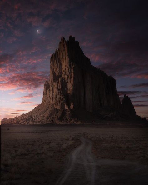 Shiprock New Mexico, Nature Wonders, Environment Reference, Teen Wolf Ships, Desert Dunes, Abstract Art Images, Background Pics, American Landscape, Into The West