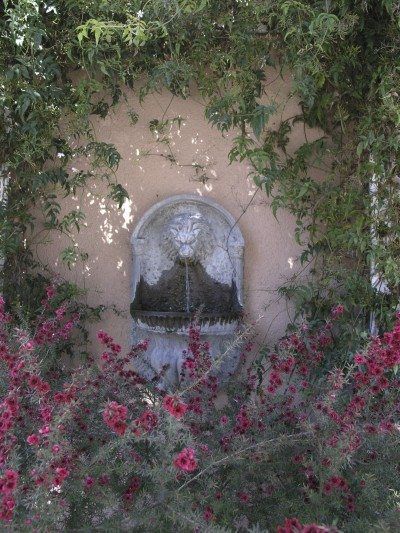 Teaching Gardening, Indoor Wall Fountains, Landscaping With Fountains, Outdoor Wall Fountains, Safe Playground, Diy Playground, Build A Wall, Gardening Diy, Magic Garden