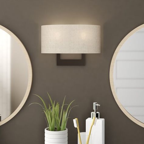 Wall Sconces You'll Love in 2023 Hallway Wall Sconces, Hallway Sconces, Sconces Living Room, Rectangle Chandelier, Metal Fabric, Indoor Wall Sconces, Modern Wall Sconces, Wall Candles, Light Sconces