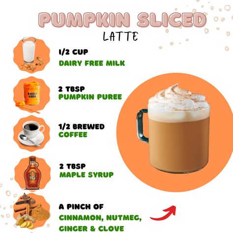 Psl Recipe Starbucks, Pumpkin Puree Coffee Recipe, Punkin Spice Coffee, Pumpkin Spice Puree Recipes, Pumpkin Spice Drink Recipe, Diy Fall Drinks Recipes, How To Make Pumpkin Spice Coffee, Pumpkin Spice Drinks Without Coffee, Fall Drinks Healthy