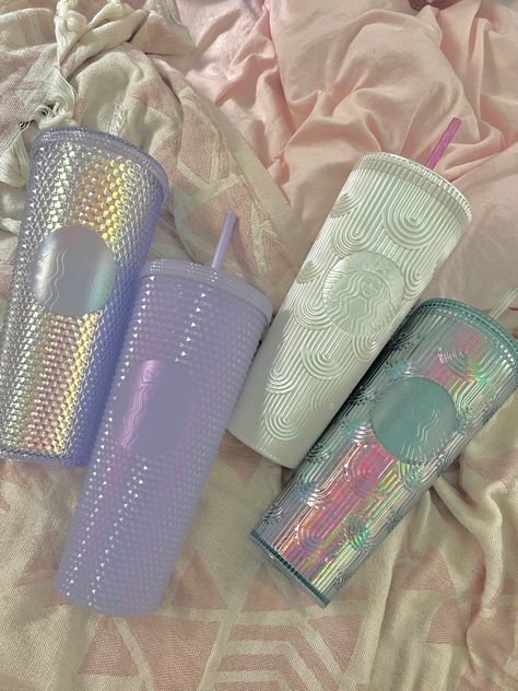 Purple, Starbucks cup, starbies, pretty Cool Starbucks Cups, Cute Cups Tumblers Water Bottles, Starbucks Tumbler Aesthetic, Star Bucks Cups, Starbucks Cups Aesthetic, Preppy Starbucks Cups, Cute Starbucks Cups, Starbucks Cups Collection, Starbucks Cold Cup Designs