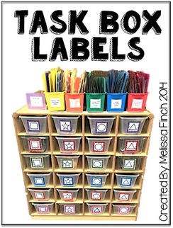 Teacch Tasks, Vocational Tasks, Asd Classroom, Work Bins, Cue Cards, Life Skills Special Education, Resource Room, Task Boxes, Work Boxes