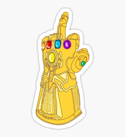 Stickers | Redbubble Marvel Stickers Printable, Avengers Stickers, Marvel Sticker, Marvel Stickers, The Infinity Gauntlet, Infinity Stones, Infinity Gauntlet, Marvel Gifts, Snapchat Stickers