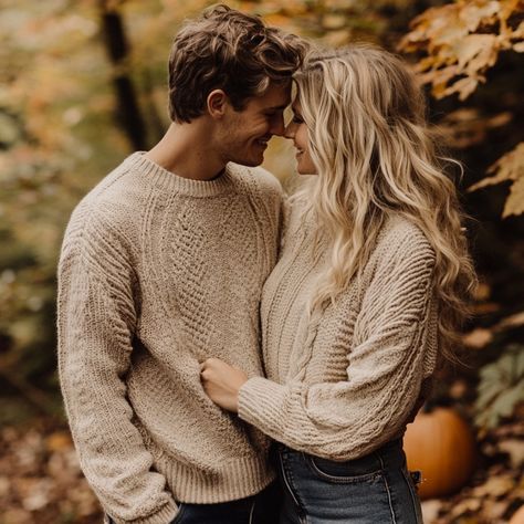 Chic Fall Engagement Picture Outfit Ideas – Tips to Look Your Best - Yeah Weddings Engagement Photos Outfits Sweater, Sweater Dress Engagement Photos, Sweater Engagement Photos, Engagement Picture Outfit Ideas, Engagement Outfit For Man, Winter Engagement Outfits, Fall Engagement Pictures Outfit, Winter Engagement Photos Outfits, Picture Outfit Ideas