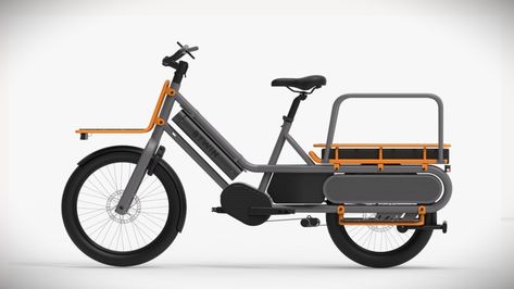 Le vélo cargo électrique Decathlon Btwin R500 E apprécié des parents va accueillir un remplaçant, avant d’autres modèles plus astucieux. Solar Punk, Van Conversion Interior, Cafe Racer Bikes, Cargo Bike, Fat Bike, Bicycle Design, Electric Motorcycle, Folding Bike, Van Conversion