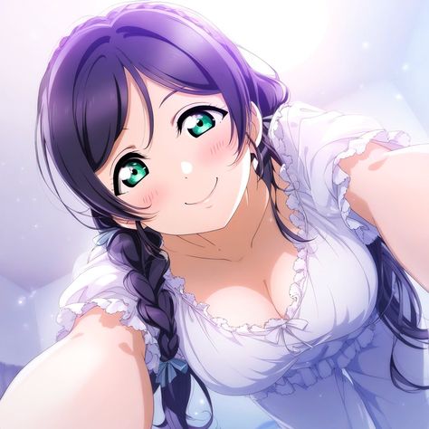 Love Live Nozomi, Album Art Design, Love Garden, 1 Girl, Anime Best Friends, Vintage Cartoon, Love Live, Cute Anime Pics, Album Art