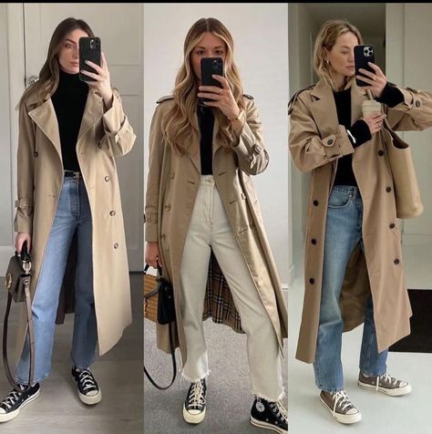 Long Beige Coat Outfit, Beige Coat Outfit, Beige Trench Coat Outfit, Winter Office Outfits, Long Beige Coat, Coat Ideas, Trench Beige, Winter Office, Trench Coat Outfit