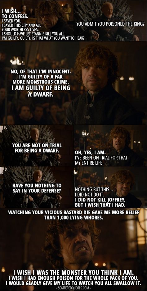 Quotes From Game Of Thrones, Tyrion Quotes, Game Of Thrones Tyrion Lannister, Lannister Quotes, Game Of Thrones Jaime, Game Of Thrones Wallpaper, Tywin Lannister, Game Of Thrones Tyrion, Game Of Thrones Facts