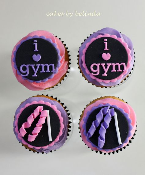 Gymnastics Cupcakes Ideas, Gymnastics Cupcakes, Gymnastics Birthday Food Ideas, Gymnastics Themed Cupcakes, Gymnastics Themed Cake, Gymnastics Birthday Cakes, Gymnastics Cakes, Sport Cupcakes, Gymnast Birthday Party