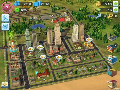 Simcity Layout, Simcity Buildit Layout, City Building Game, Simcity Buildit, Planet Coaster, City Games, City Layout, Set Game, Islamic Quotes Wallpaper