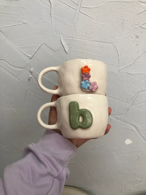 pre-order letter mug |handmade ceramic mug | 200 ml | handmade coffee mugs, handmade gift, unique gift pottery mug, cute aesthetic mug #zicxa-photos #zicxa #images #background #wallpaper #freepik #shutterstock #VN Check more at Hand Painted Mug For Boyfriend, Custom Coffee Mug, Ceramic Art Mugs Design, Made By You Keramik, Matching Mugs Aesthetic, Ceramic Art For Boyfriend, Handmade Coffee Mug, Handmade Pottery Gifts, Unique Pottery Mugs