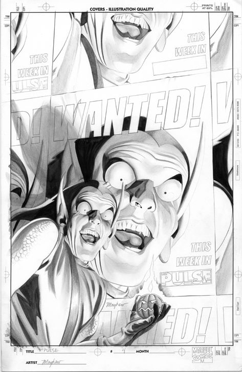 Green Goblin Comic Art, Green Goblin Comic, Mike Mayhew, Norman Osborn, Julie Bell, Comic Artwork, Comic Art Sketch, Bell Art, Best Comic Books