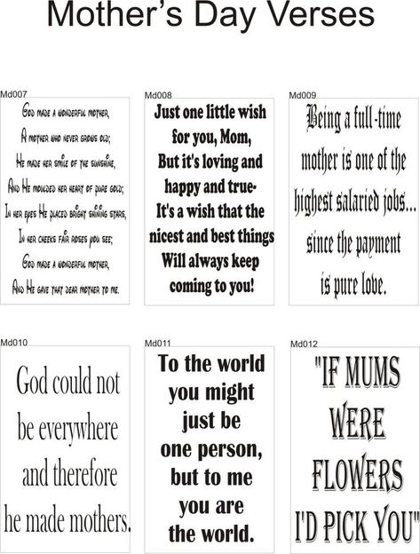 Mothers day verses, Mother's day card sayings, Card sayings Mother's Day Card Sayings, Short Mothers Day Poems, Mothers Day Verses, Mothers Day Sentiments, Greeting Card Sentiments, Mothers Day Poems, Card Messages, Card Sayings, Mother's Day Cards