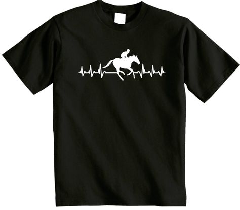 >> Click to Buy << It's In My HeartBeat Horse Riding T Shirt Jockey T-Shirt Horse Racinger Heart Top Summer Casual Man T Shirt Good Quality #Affiliate Mr Miyagi, Wax On Wax Off, Casual Man, The Karate Kid, Shirt Design Ideas, Martial Artists, Heart Top, Miyagi, Karate Kid