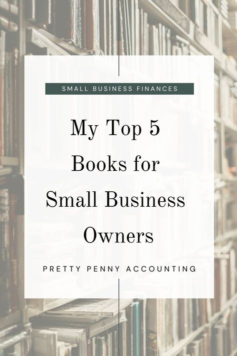 As a small business owner, I'm constantly learning. (Chances are, I always will be!) One of my favorite ways to educate myself on running a business, managing my money, and improving myself is through books. By reading about other business owners' struggles and successes, we can better understand why we make our own business decisions. These are my top five books for small business owners, all of which have been major motivators in my big money moves. Books For Small Business Owners, Small Business Books, Improving Myself, Small Business Finance, Keep Learning, Christian Business, Money Moves, Running A Business, Affiliate Blogging