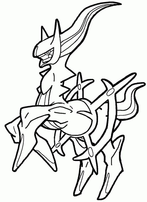 https://coloringhome.com/coloring-page/1679914 Mega Arceus, Pokemon Lunala, Pokemon Colouring, Arceus Pokemon, Pokemon Arceus, Pokemon Coloring Sheets, Pokemon Mega, Pikachu Coloring Page, Pokemon Sketch