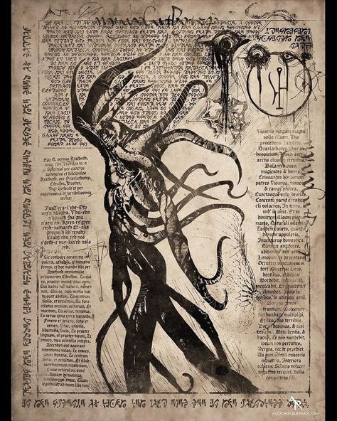 Cthulhu Mythos Art, Hp Lovecraft Aesthetic, Eldritch Horror Aesthetic, Hp Lovecraft Necronomicon, Cthulhu Aesthetic, Necronomicon Art, Eldritch Aesthetic, Lovecraft Aesthetic, Occult Aesthetic