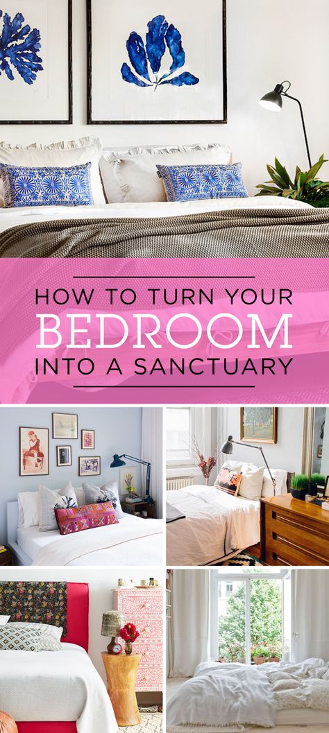 A bedroom that makes you feel good can do wonders for your state of mind. Here are some tips to get you there Bedroom Decor For Women, Bedroom Decorating Tips, Apartment Bedroom Decor, Relaxing Bedroom, Woman Bedroom, Diy Garage, Small Room Bedroom, Bedroom Accessories, Organization Bedroom