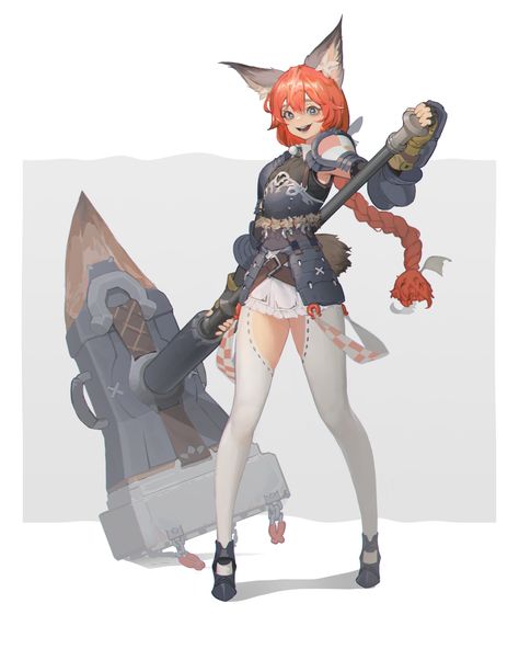 ArtStation - Hammer girl, Lyeom Taewoo Pose With Hammer Reference, Poses With Big Hammer, Hammer Poses Drawing, Big Hammer Drawing, Hammer Pose Reference Drawing, Giant Hammer Character Design, Drawing Poses Giant Hammer, Holding Hammer Pose Drawing, Big Hammer Character