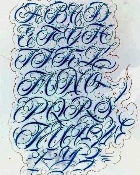 Tattoo Script Fonts Alphabet, Rare Script Tattoo, Tattoo Fonts Alphabet Hand Lettering, Chicano Tattoo Font Alphabet, Alphabet Tattoo Design Lettering Styles, Tattoo Script Alphabet, Calligraphy Fonts Alphabet Cursive Fancy Letters, Tattoo Fonts Alphabet Calligraphy Fancy Letters, Chicano Script Lettering