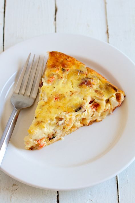 lobster bacon gruyere crustless quiche | movita beaucoup Lobster Quiche Recipe, Lobster Quiche, Basic Crustless Quiche Recipe, Shrimp Quiche, Seafood Quiche, Bacon Quiche, How To Cook Lobster, Lobster Recipes, Crustless Quiche