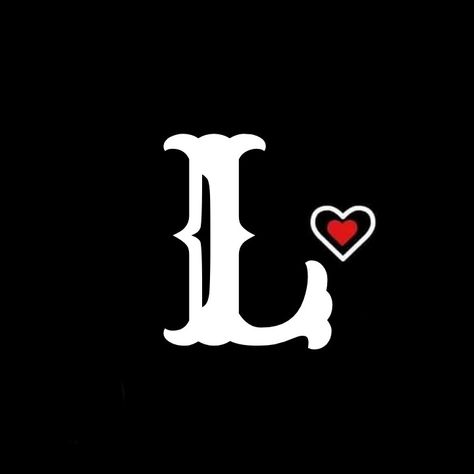 L Love S, I Heart L, L Wallpaper Letter Aesthetic, I Love L, L Name, Emo Pfp Aesthetic, Sweet Love Images, A Letter Wallpaper, L Names