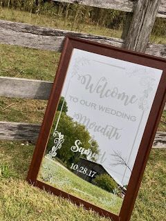 Sisters by Design: Winter Weddings Wedding Welcome Mirror, Welcome Mirror, Pool Table Room, Mirror Wedding, Wedding Mirror, Etched Mirror, Table Room, Gold Framed Mirror, Spy Kids