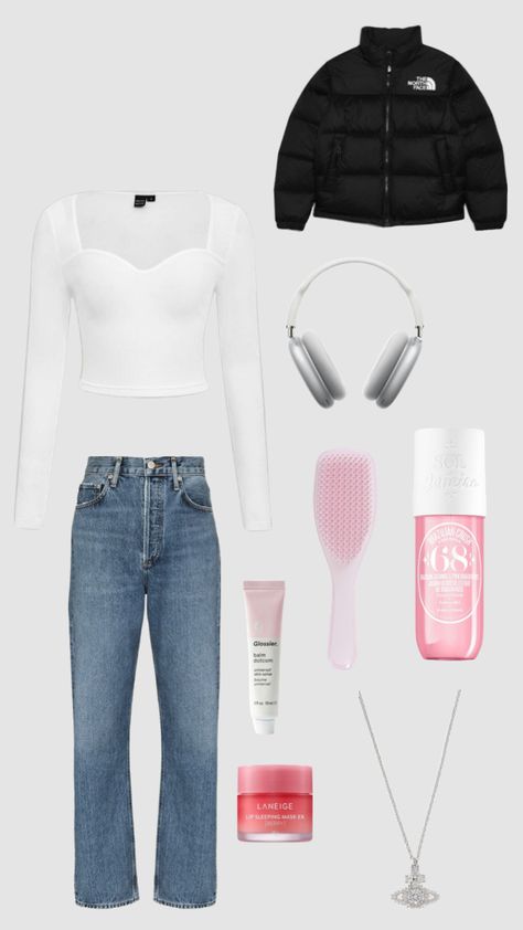 Simple Cute Outfits For School, Simple Cute Outfits, Girls Jeans Outfit, Makeup Beauty Room, Easy Girl, Outfits For School, Jeans Outfits, Cute Outfits For School, Girl Fits