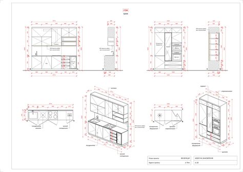 Kitchen Cabinet Elevation Drawing, Kitchen Technical Drawing, Interior Design Technical Drawing, Detail Drawing Interior, Kitchen Details Drawing, Kitchen Cabinet Detail, Kitchen Cabinets Drawing, Home Colour Design, Furniture Details Drawing