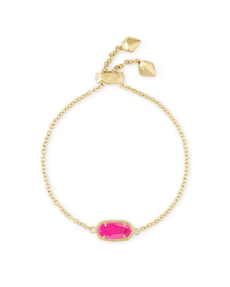 Pink Kendra Scott Bracelet, Bday Basket, Teen Accessories, October Birthdays, Kendra Scott Bracelet, Better Cr Dr, Preppy Jewelry, Kendra Scott Necklace, Gold Bracelet Chain