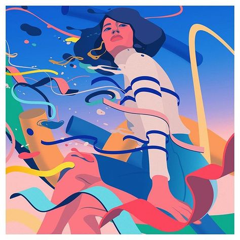 MARLY GALLARDO (@marlygallardo) • Instagram photos and videos Layout Portfolio, 동화 삽화, Desain Buklet, Magical Realism, New Experiences, Affinity Designer, Flat Illustration, Illustrations And Posters, Editorial Illustration