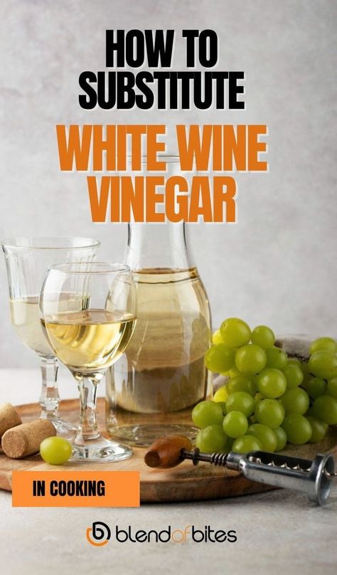 Looking to substitute white wine vinegar in your next cooking adventure? We have you covered! Learn the best alternatives and expert tips on how to substitute white wine vinegar in cooking like a pro. Whether you're out of white wine vinegar or simply looking for a new flavor twist, our guide has you covered. Click here to unlock the secrets of cooking with substitutes and take your recipes to the next level! Substitute For White Wine, White Wine Substitute, Fermented Honey, Buttermilk Dressing, Champagne Vinegar, Grain Alcohol, Vinegar And Honey, Sherry Vinegar, Food Substitutions