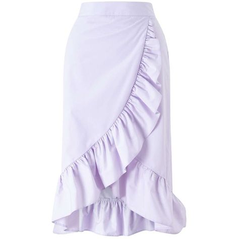 Miss Selfridge Lilac Poplin Frilled Midi Skirt (90 AUD) ❤ liked on Polyvore featuring skirts, lilac, flouncy skirt, frill skirt, miss selfridge skirts, lilac skirt and mid-calf skirts Lilac Skirt, Purple Midi Skirt, Frilled Skirt, Ruffle Skirts, Frilly Skirt, Poplin Skirt, Mid Calf Skirt, Frill Skirt, Skirt Purple