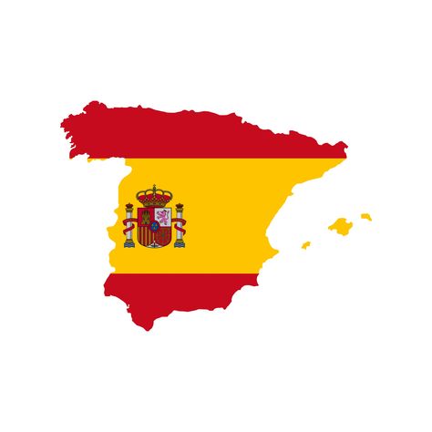 Spain Flag Aesthetic, Country Flags Icons, Spain Map, Spain Country, Map Silhouette, Spanish Flag, Map Of Spain, Spanish Flags, Spain Flag