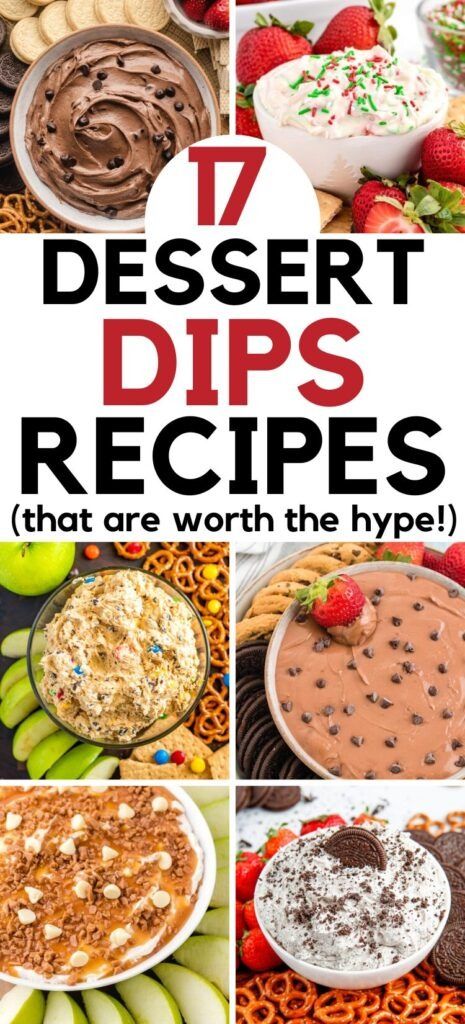 17 Dessert Dip Recipes for Sweet Snacking - ZEN AND HONEY Dip With Pretzel Chips, Dips To Go With Cinnamon Chips, Party Dip Sweet, Crockpot Dessert Dips For Parties, Dessert Dip Healthy, Interesting Dip Recipes, Dip For Animal Crackers Cool Whip, Quick Party Dips Easy Recipes, Sweet Dips For Cookies