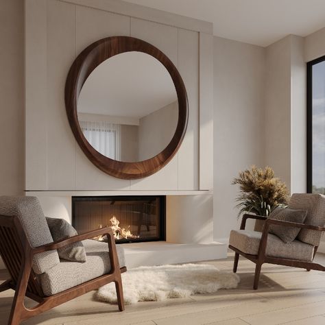 Asymmetrical wooden mirrors not only add a modern touch to your home, but also tell a story from nature. Each mirror has a unique design that reflects the unique texture and character of natural wood. When hung on the walls of your home, these mirrors enliven your living space by adding a nature-inspired atmosphere to your interior. While each mirror brings the beauty of nature to your home, it also attracts attention with its unique design

To review and purchase products
Click on the Etsy link Wood Mirror Wall, Asymmetric Mirror, Mirror Wood Frame, Wooden Frame Mirror, Mirror Mid Century, Home Mirror, Wood Frame Mirror, Asymmetrical Mirror, Walnut Mirror