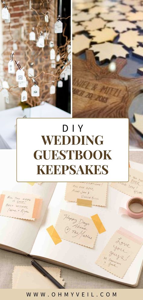 Personalize your wedding with unique DIY guestbook ideas. These keepsakes will capture the wishes of your guests in a way that beautifully commemorates your special day. Wedding Guest Sign In Ideas Creative, Cricut Guest Book Diy Wedding, Cool Guest Book Ideas, Alternate Guest Book Ideas For Wedding, Advice Guest Book Wedding, Nontraditional Guest Book, Time Capsule Guest Book Wedding, Wedding Guest Book Time Capsule, Alternative Guest Book Ideas