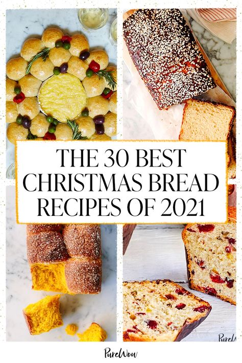 Pumpkin Brioche, Baking Winter, Christmas Bread Recipes, Bread Christmas, Festive Bread, Dessert Holiday, Gingerbread Loaf, Christmas Desserts Party, Dessert Christmas