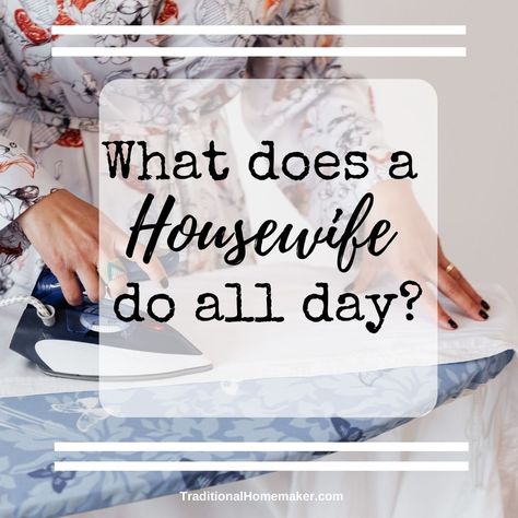 What Does a Housewife Do All Day? is an easy question to ask, but not easy to answer. Read more to learn what a typical day looks like for me. How To Be A Housewife, How To Be A Good Housewife, How To Be A 1950s Housewife, Pursuit Of Homemaking, 1950s Housewife Routine, Homemaking With A Full Time Job, Homemaker Schedule, Grocery Ads, Charity Organizations